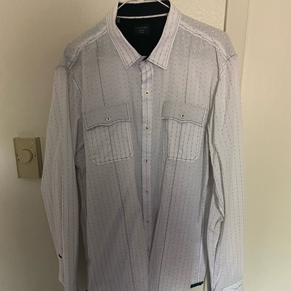 XXL White 7 Diamonds shirt